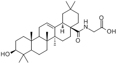 N-[(3beta)-3-羥基-28-氧代齊墩果-12-烯-28-基]-甘氨酸