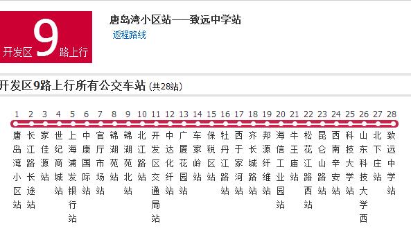 青島公交開發區9路