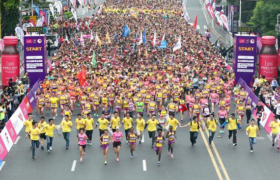 上海浦東國際女子半程馬拉松賽