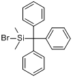 二甲基三苯甲基溴矽烷