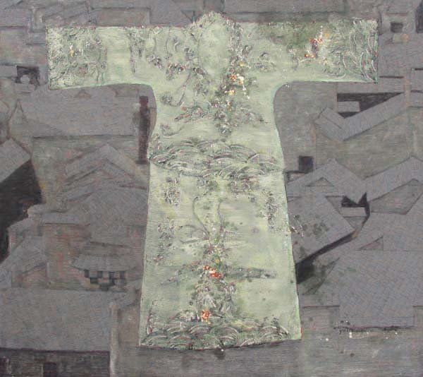 《宅·衣》之二十一 布面油畫 2009年