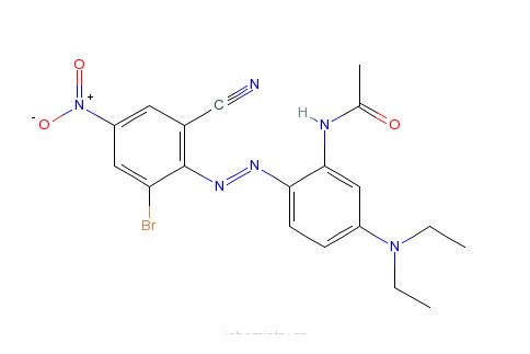 N-[2-[（2-溴-6-氰基-4-硝基-苯基）偶氮]-5-（二乙氨基）苯基]乙醯胺