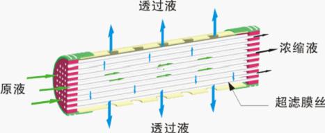 內壓式中空纖維超濾膜