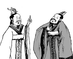 蕭子良與范縝辯論佛法