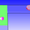 奔跑的3D彩球