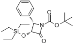 (3R,4S)-3-（三乙基矽氧基）-4-苯基-2-氧-氮雜環丁-1-甲酸叔丁酯