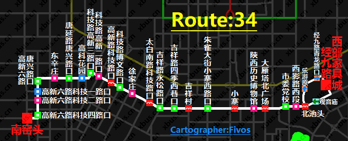 西安34路