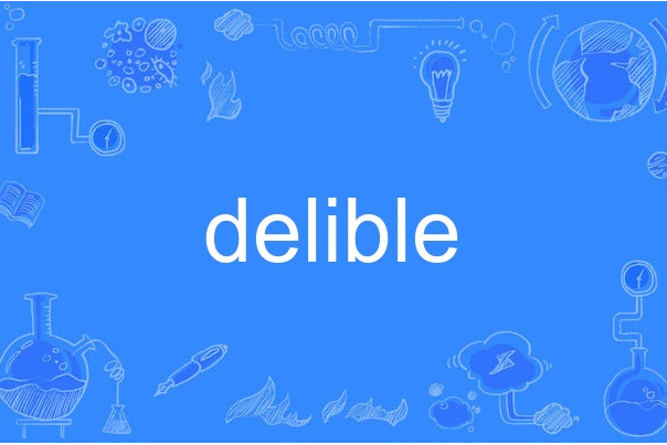 delible