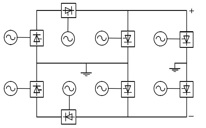 混合式多端直流輸電系統