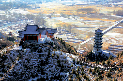 武當山雪景