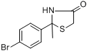 2-（4-溴苯基）-2-甲基噻唑基-4-酮