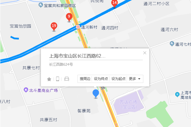 長江西路624號