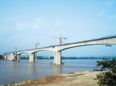 滬昆高鐵湘江特大橋