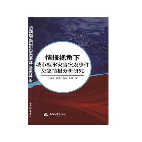 情報視角下城市型水災害突發事件應急情報分析研究