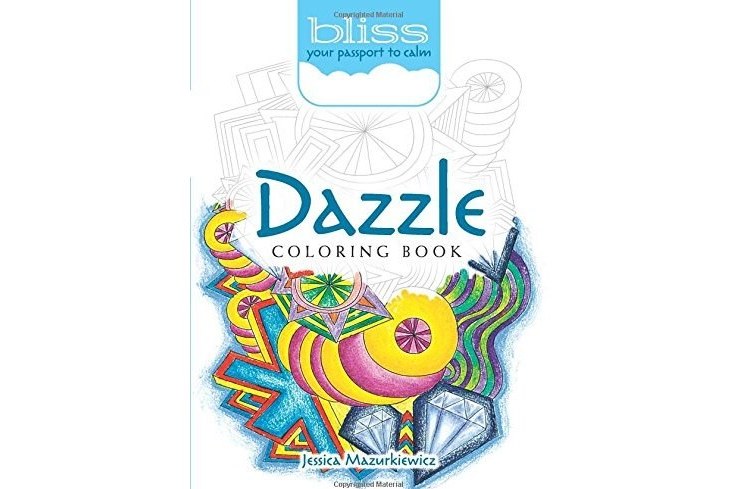 BLISS Dazzle Coloring Book: Your Passport to Calm