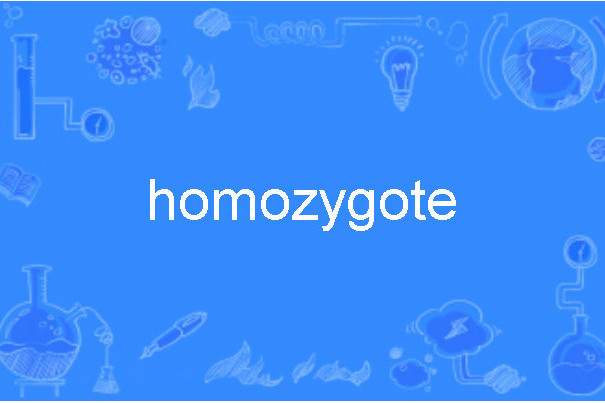 homozygote