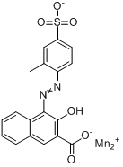 [3-羥基-4-[（2-甲基-4-磺苯基）偶氮]-2-萘羧酸根合-O2,O3]錳