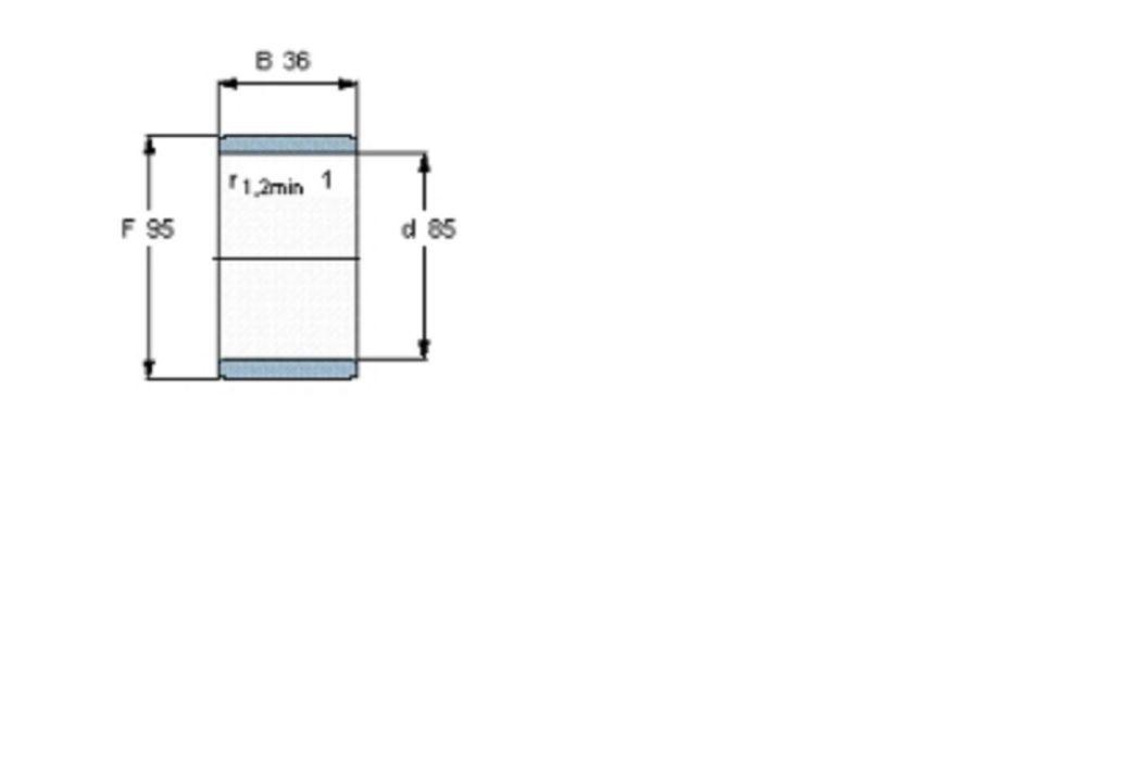 SKF IR85x95x36軸承