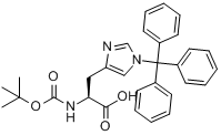 N-Boc-N\x27-三苯甲基-L-組氨酸