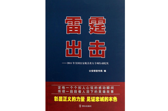 雷霆出擊(公安部宣傳局出版書籍)