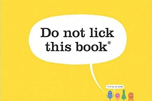 Do not lick this book