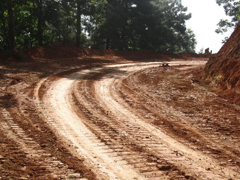 入村道路