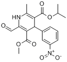 4-（3-硝基苯基）-2-甲醛基-6-甲基-1,4-二氫吡啶-3,5-二羧酸5-異丙酯-3-甲酯