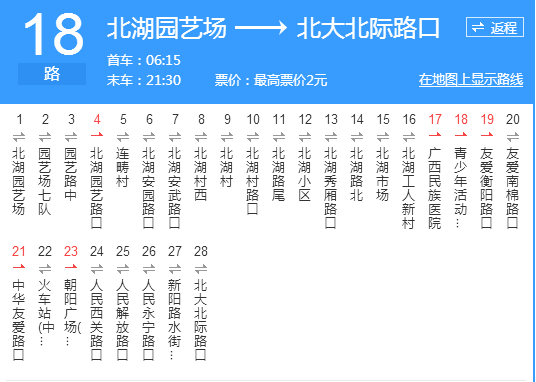 南寧公交18路