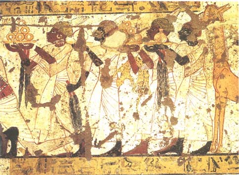 埃及第十八王朝的壁畫