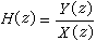 離散時間系統的復頻域分析