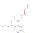 2-氯-4-[N-（2-乙氧羰基乙基）-N-乙基氨基]嘧啶-5-羧酸乙酯