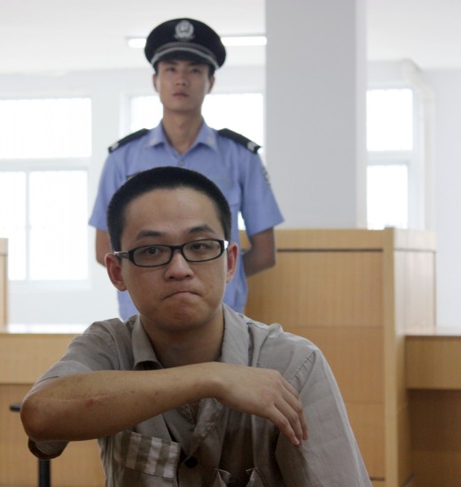 杭州飆車案肇事者胡斌服刑