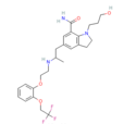 2,3-二氫-1-（3-羥丙基）-5-[(2R)-2-[2-[2-（2,2,2-三氟乙氧基）苯氧基]乙胺基]丙基]-1H-吲哚-7-甲醯胺