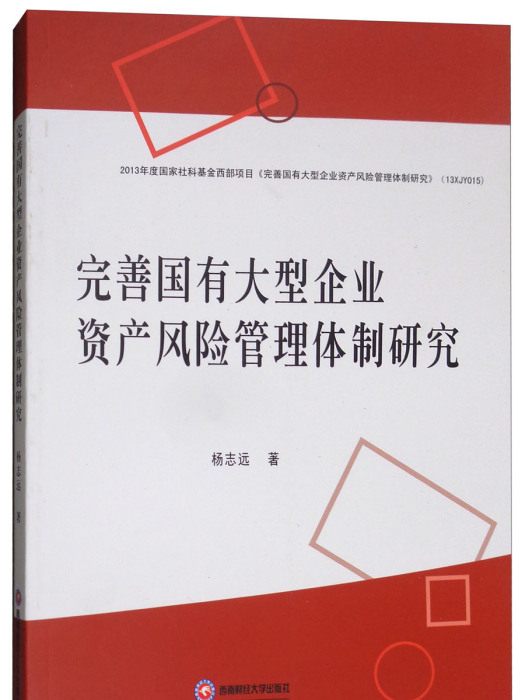 完善國有大型企業資產風險管理體制研究