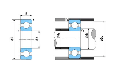 SKF3309A-2Z 軸承參數