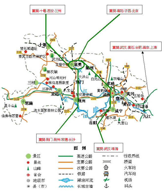 襄陽交通網