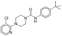 N-（4-叔丁苯基）-4-（3-氯吡啶-2-基）哌嗪-1-甲醯胺