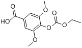 4-乙氧基羰氧基-3,5-二甲氧基苯甲酸