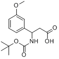 3-（Boc-氨基）-3-（3-甲氧基苯基）丙酸