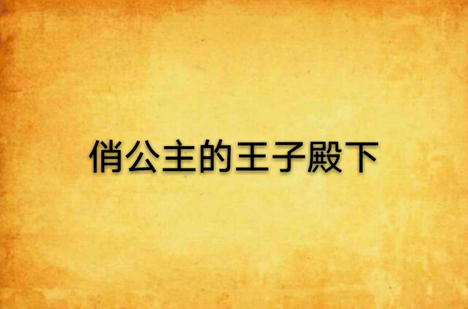 俏公主的王子殿下