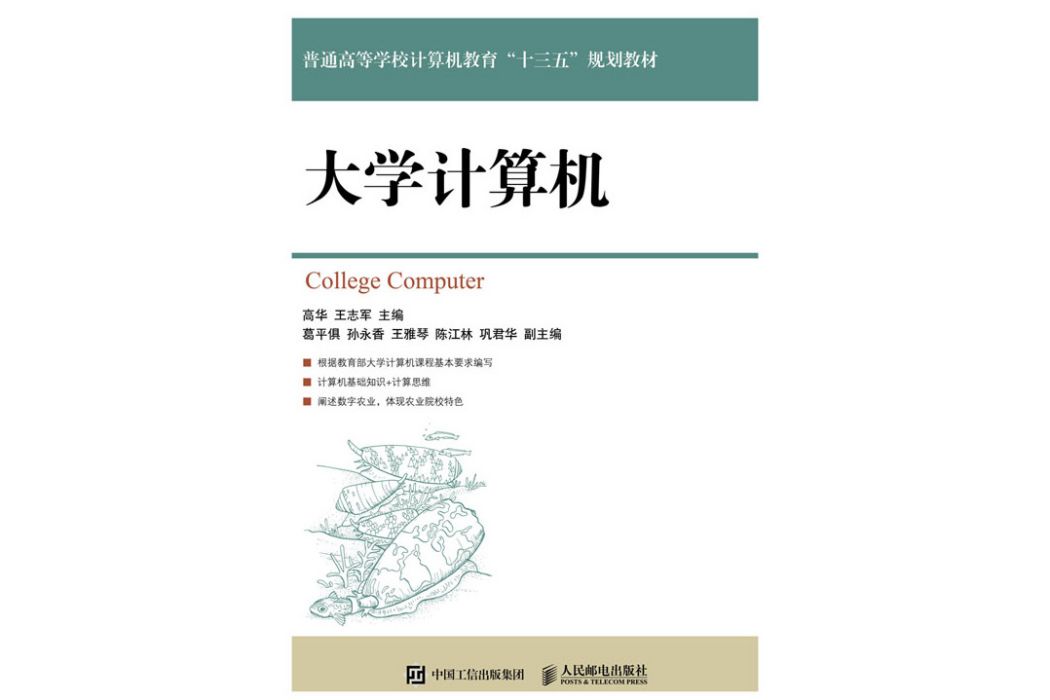 大學計算機(2021年高華、王志軍編寫，人民郵電出版社出版的書籍)