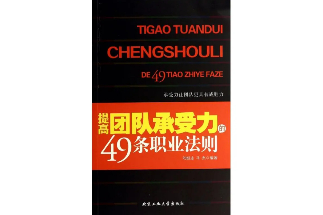 提高團隊承受力的49條職業法則