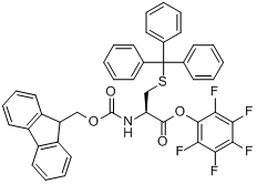 N-芴甲氧羰基-S-三苯甲基-L-半胱氨酸五氟苯酯