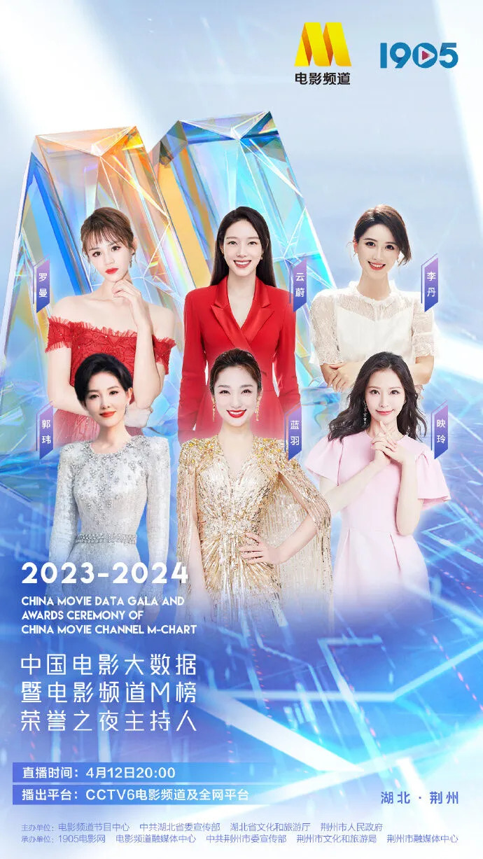 2023-2024年度中國電影大數據暨電影頻道M榜榮譽之夜