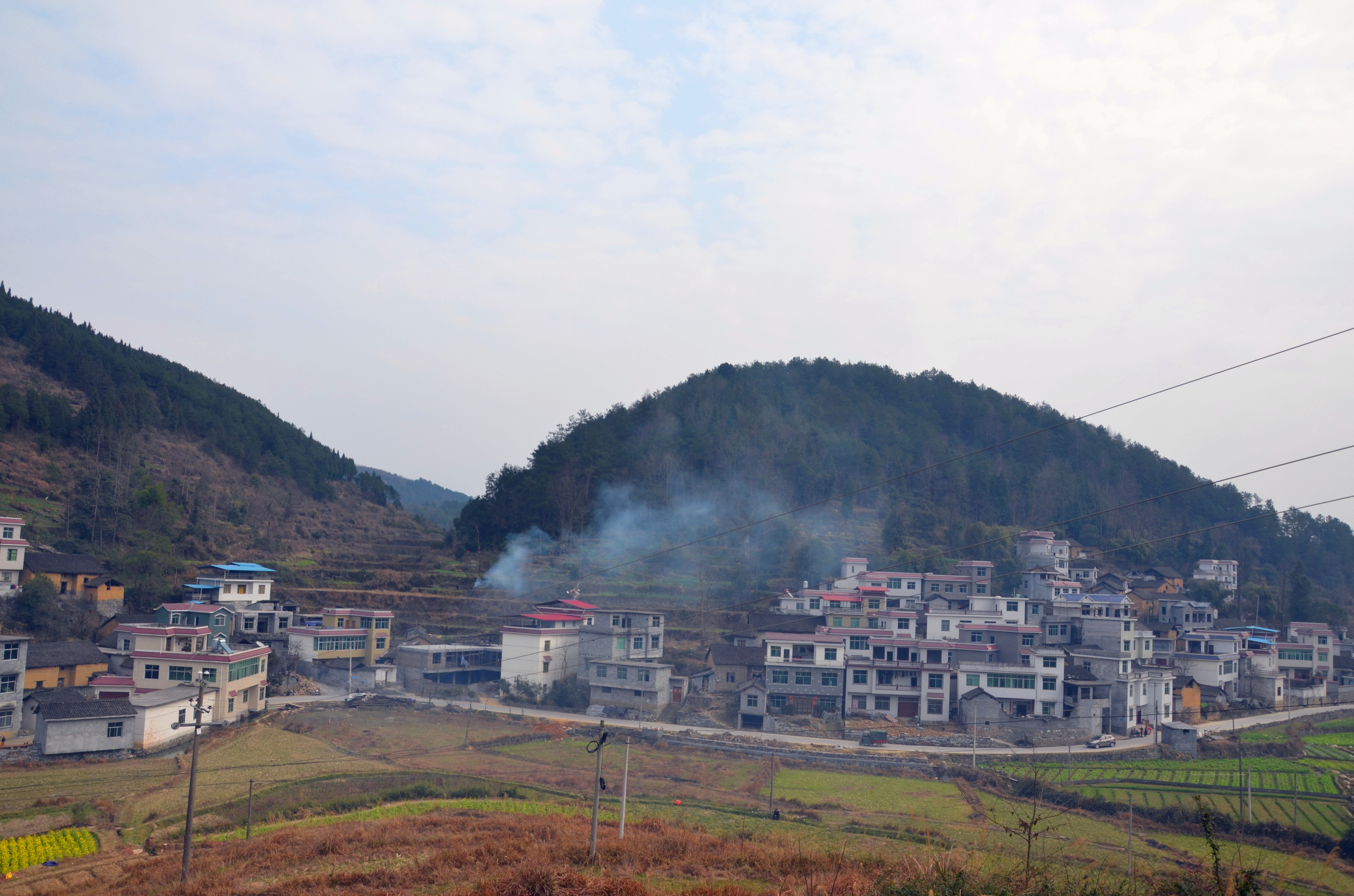 老田沖村