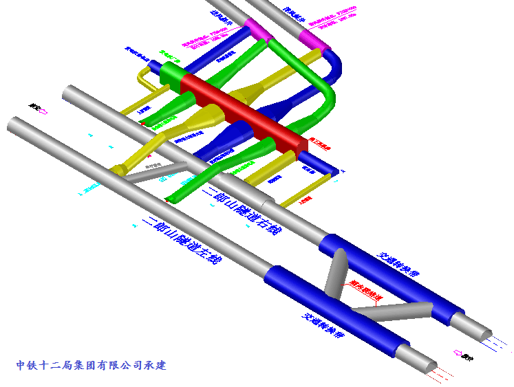 地下風機房及交通轉換帶