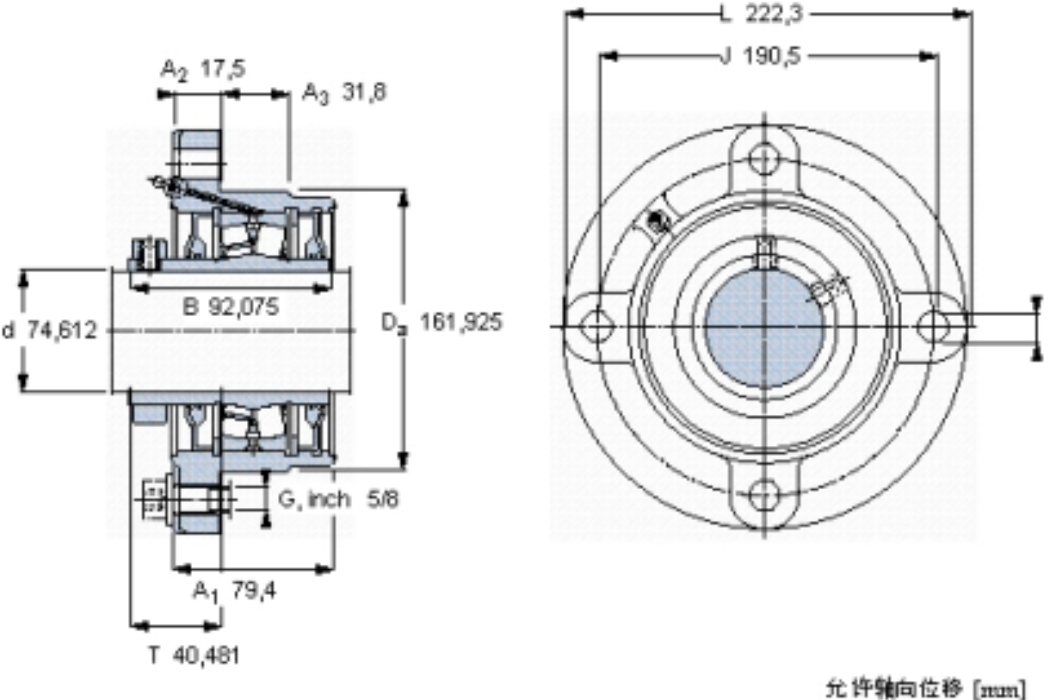 SKF FYRP2.15/16軸承