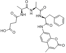 N-琥珀醯-丙氨醯-丙氨醯-丙氨醯-7-氨基-4-甲基香豆素