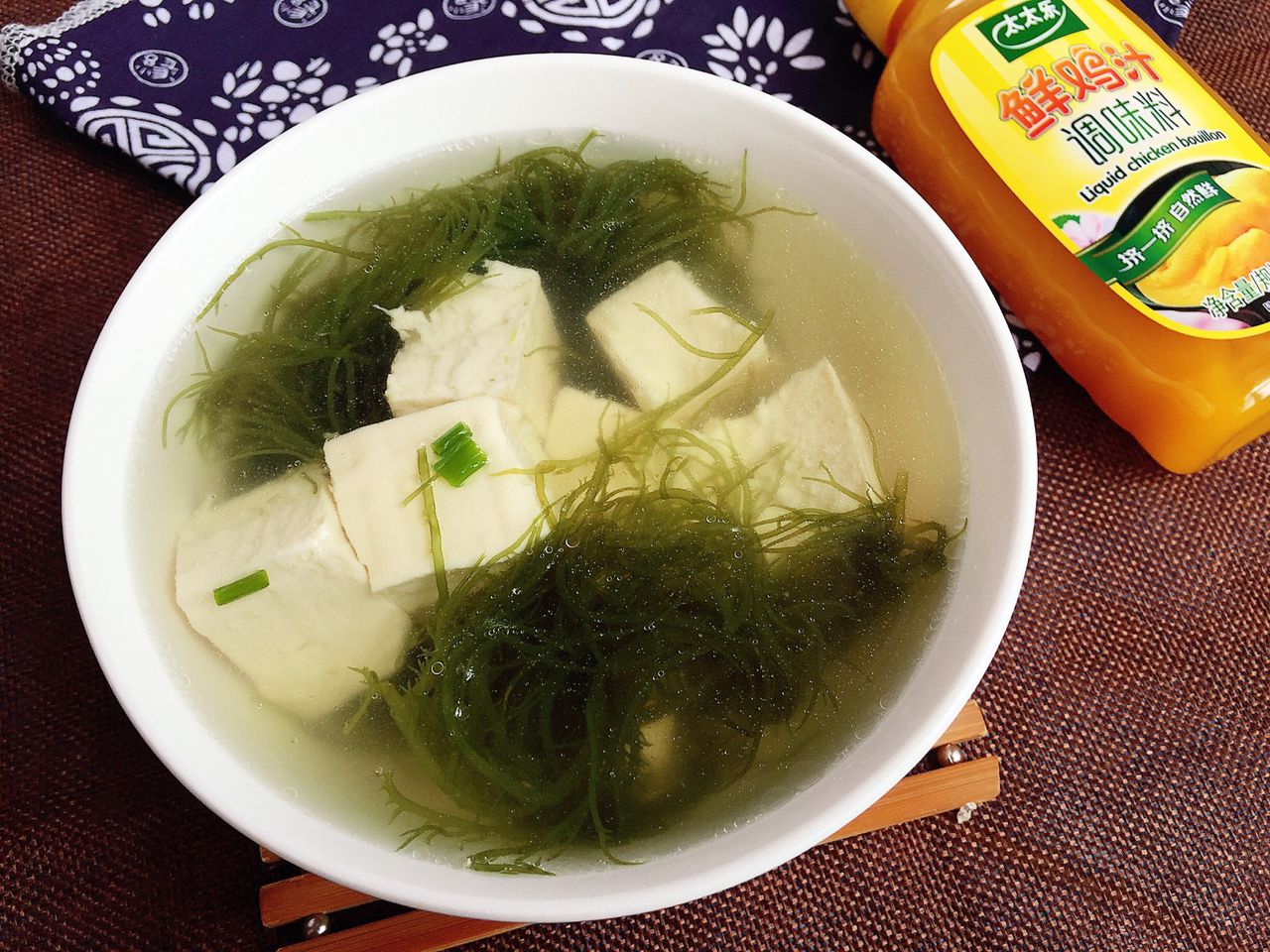 髮菜豆腐湯