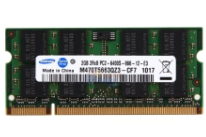 三星2GB DDR2 800（筆記本）